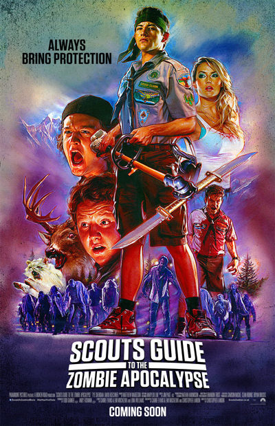 pelicula de terror Scouts Guide to the Zombie Apocalypse