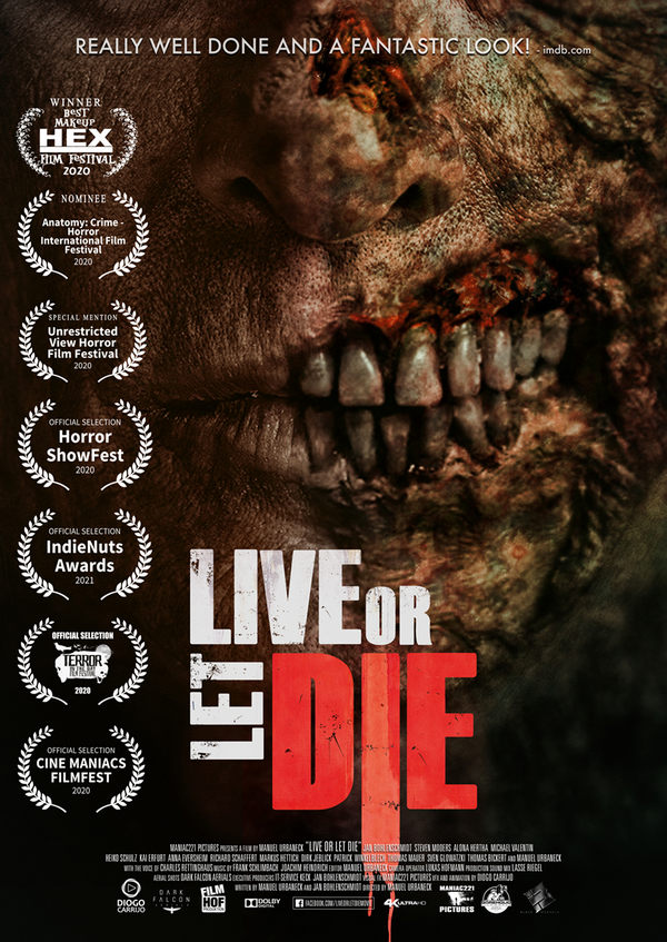 LIVE OR LET DIE un festival de zombies comegamba Trailer