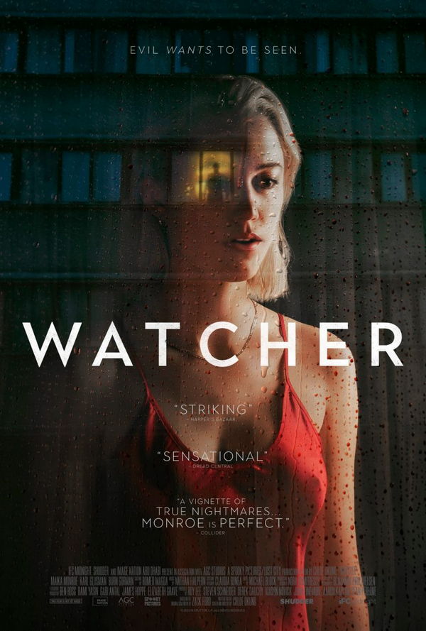Maika Monroe tiene un acosador en el escalofriante trailer de Watcher 2