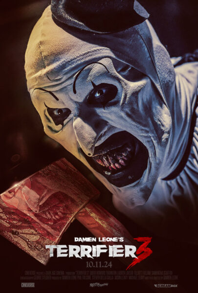 Tráiler de Terrifier 3 ¡Art the Clown quiere hacer una verdadera masacre en Halloween! [Trailer]