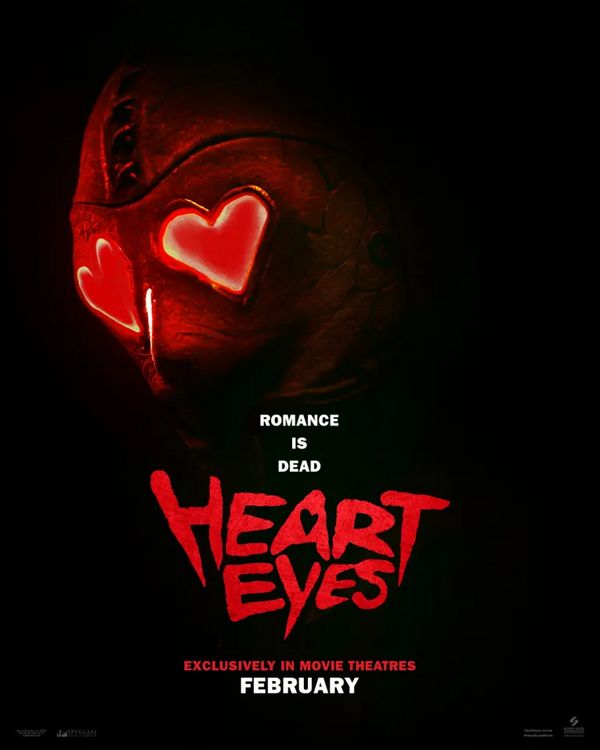 Heart Eyes, que se estrenará en los cines el 7 de febrero de 2025.